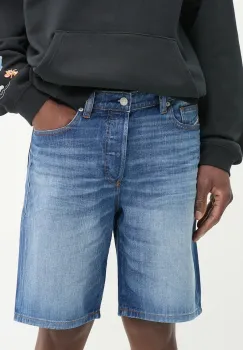 Diesel pantaloni scurti jeans REGULAR-SHORT A06430.0DBEL imagine