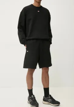 Diesel pantaloni scurti P-BISC-D SHORTS barbati, culoarea negru, A15059.0GEAD imagine