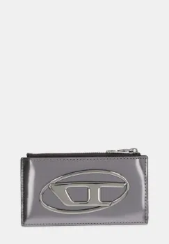 Diesel portofel de piele 1DR 1DR CARD HOLDER III culoarea gri, X10270.PS202 imagine