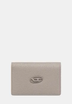 Diesel portofel de piele HISSU EVO HISSU EVO culoarea gri, X10385.P0685 imagine