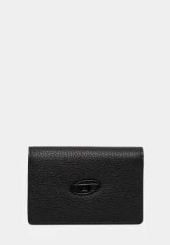 Diesel portofel de piele HISSU EVO HISSU EVO culoarea negru, X10385.P0685 imagine