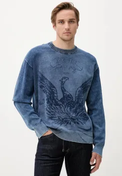 Diesel pulover de bumbac K-FENICOL light, A19481.0BJBS imagine