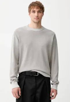 Diesel pulover de bumbac K-LARENCE-B culoarea negru, light, A11187.0BEAR imagine