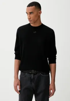 Diesel pulover de lana K-VALIAM culoarea negru, light, A17442.0DCCH imagine