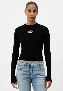 Diesel pulover M-VALARI KNITWEAR culoarea negru, light, A15328.0DLAX imagine