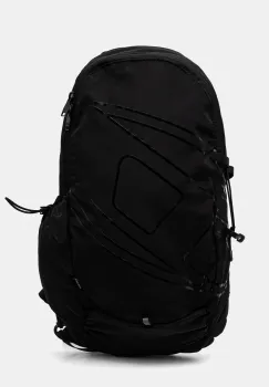 Diesel rucsac DRAPE DRAPE SLING BAG backpack barbati, culoarea negru, mic, cu imprimeu, X09839.P3306 imagine