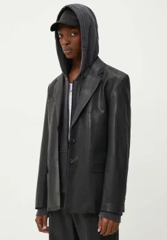 Diesel sacou din lana J-STANLEY culoarea negru, A14144.0IPAA imagine