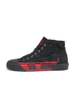 Diesel tenisi S-D-Verse Mid Ii culoarea negru, Y03723-P8114-H4072 imagine