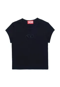 Diesel tricou de bumbac pentru copii TANGIE T-SHIRT culoarea negru, J01830 imagine