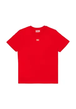 Diesel tricou de bumbac pentru copii TXDIEGO T-SHIRT culoarea alb, cu imprimeu, J02501 imagine