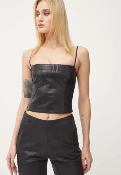 Diesel tricou din amestec de lana T-REASURE culoarea negru, A13989.0IPAA imagine