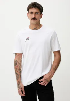 Diesel tricou din bumbac T-ADJUST-T3 culoarea alb, cu imprimeu, A18668.0QIAM imagine