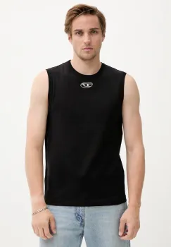 Diesel tricou din bumbac T-BISCO culoarea negru, A15372.0CLBR imagine