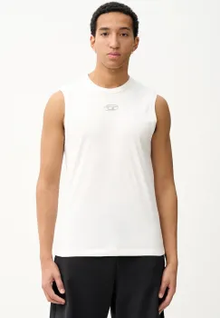 Diesel tricou din bumbac T-BISCO-IOD culoarea alb, A21743.0JMBB imagine