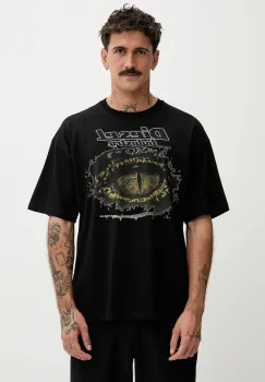 Diesel tricou din bumbac T-BOXT-T25 culoarea negru, cu imprimeu, A19640.0PLAT imagine