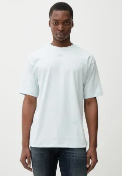 Diesel tricou din bumbac T-LUCIEN-IHBI culoarea turcoaz, uni, A21562.0PLAT imagine