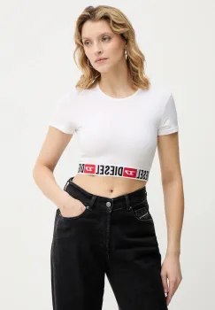 Diesel tricou IRMA-D-CORE culoarea bej, A18273.0NJAP imagine