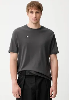 Diesel tricou T-ADJUST-DOVAL-PJ T-SHIRT culoarea bej, uni, A15056.0AIJU imagine