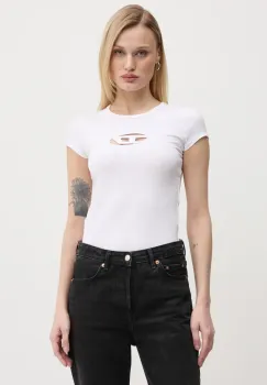 Diesel tricou T-ANGIE femei, culoarea negru, A06268.0AFAA imagine