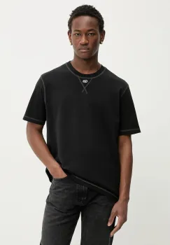 Diesel tricou T-MADJUST-TR culoarea negru, uni, A19963.0AIJU imagine