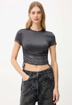 Diesel tricou T-REY culoarea gri, A19392.0JLBU imagine