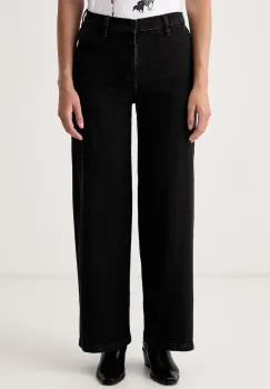 DKNY blugi wide leg pentru femei imagine