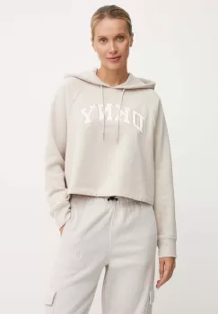 Dkny bluza femei, culoarea bej, neted, DP4T9811 imagine