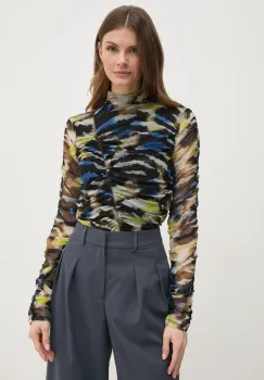 Dkny bluza femei, culoarea negru, modelator, P4KHVVID imagine