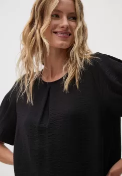 Dkny bluza femei, culoarea negru, neted, P43A8U50 imagine