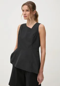 Dkny bluza femei, culoarea negru, neted, P4JA1Z31 imagine
