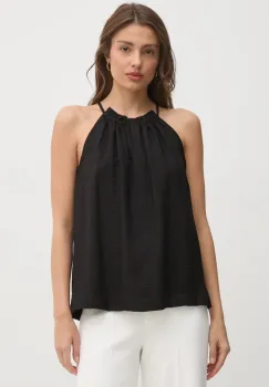 Dkny bluza femei, culoarea negru, uni, P44A8U52 imagine