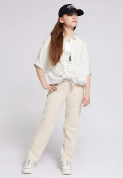 Dkny camasa copii culoarea alb, D62257 imagine