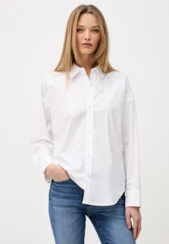DKNY camasa de dama din bumbac imagine