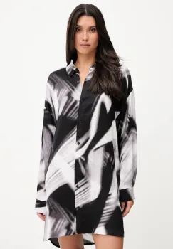 Dkny camasa de noapte culoarea negru, YI30070 imagine