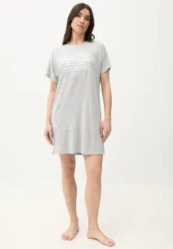 Dkny camasa de noapte femei, culoarea gri, YI30044 imagine