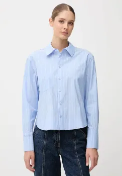 Dkny camasa din bumbac cu guler clasic, relaxed, DJ5W2129 imagine