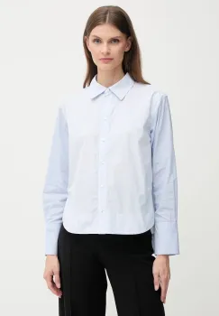 Dkny camasa din bumbac cu guler clasic, relaxed, DJ5W2130 imagine