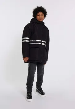 Dkny geaca copii culoarea negru, D60203 imagine