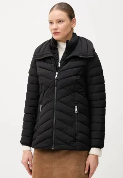 Dkny geaca culoarea negru, de iarna, DLEMPN45 imagine