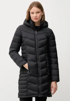 Dkny geaca culoarea negru, de iarna, DLEMPR21 imagine