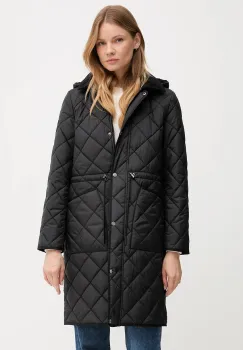 Dkny geaca culoarea negru, de tranzitie, DLEMPT76 imagine
