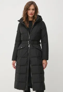 Dkny geaca femei, culoarea negru, de iarna, DLEMPP55 imagine