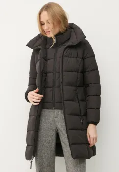 Dkny geaca femei, culoarea negru, de iarna, DLEMPU97 imagine