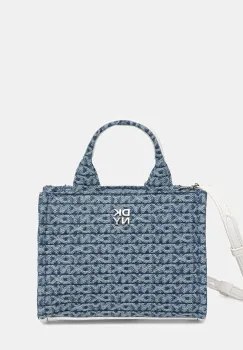 DKNY geanta crossbody pentru femei din denim imagine