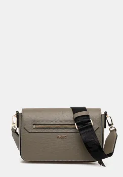 Dkny geanta de piele culoarea bej, R42E3E21 imagine
