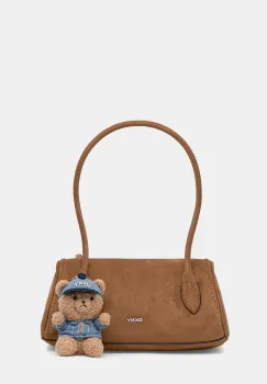 DKNY geanta pentru femei cu imitatie de piele intoarsa imagine