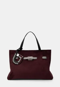 DKNY geanta shopper pentru femei cu imitatie de piele intoarsa BRYAR imagine