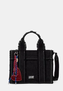 DKNY geanta shopper pentru femei din denim imagine