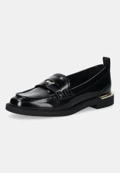 Dkny mocasini Jadwin culoarea negru, cu toc plat, K3596299 imagine