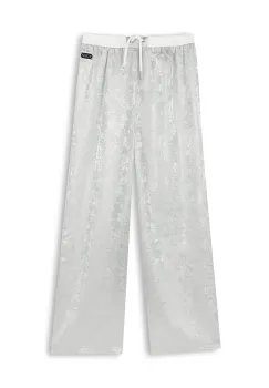 Dkny pantaloni copii culoarea gri, uni, D62337 imagine